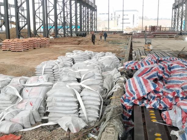 高强度无收缩自流灌浆料(图1)